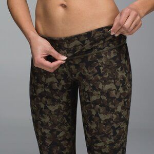 Lululemon Wunder Under Pant Full-On Luon (Roll Down) Mystic Jungle